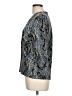 East5th Blue 3/4 Sleeve Blouse Size L - photo 5
