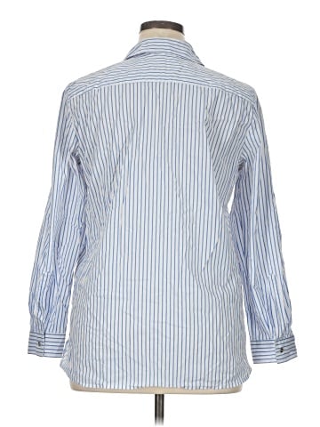 Calvin Klein 3/4 Sleeve Button-Down Shirt (view 2)