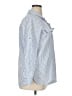 Calvin Klein Stripes Blue 3/4 Sleeve Button-Down Shirt Size XL - photo 4