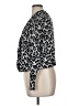 Unbranded Animal Print Silver Long Sleeve Blouse Size XL (estimated) - photo 5