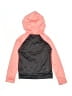 RBX 100% Polyester Color Block Pink Gray Track Jacket Size 5 - photo 2