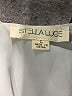 Stella Luce 100% Polyester Silver Sleeveless Blouse Size L - photo 7