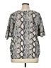 ee:some Silver Short Sleeve Blouse Size XL (estimated) - photo 2