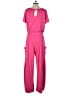 Unbranded Solid Pink Jumpsuit Size M - photo 2