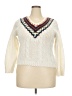 Currants Ivory Pullover Sweater Size XXL (estimated) - photo 1