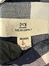 Thread & Supply Checkered-gingham Blue Gray Long Sleeve Button-Down Shirt Size M - photo 4