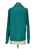 Yoana Baraschi 100% Polyester Teal Long Sleeve Blouse Size XS - photo 2