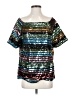 NY&C 100% Polyester Silver Short Sleeve T-Shirt Size M - photo 1