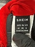 Shein 100% Polyester Red Cocktail Dress Size 6 - photo 7