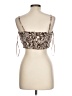 Midnight Sky Brown Sleeveless Blouse Size L - photo 2