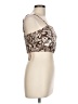 Midnight Sky Brown Sleeveless Blouse Size L - photo 4