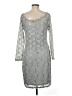 Onyx Nite Gray Cocktail Dress Size 8 - photo 2