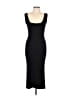 Amadi 100% Polyester Black Casual Dress Size L - photo 1