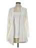 Foxcroft Ivory Cardigan Size M - photo 1