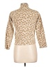 Old Navy 100% Polyester Animal Print Tan Cardigan Size 12 - photo 2