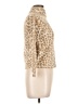 Old Navy 100% Polyester Animal Print Tan Cardigan Size 12 - photo 4