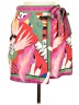 Shein Tropical Green Casual Skirt Size 6 - photo 1
