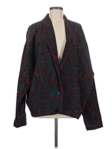 Linda Allard Ellen Tracy Silk Blazer (view 1)