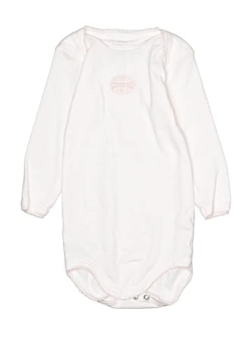 Petit Bateau Long Sleeve Onesie (view 1)