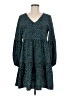 Unbranded Polka Dots Teal Casual Dress Size M - photo 1