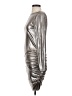 Express Metallic Silver Cocktail Dress Size S - photo 5