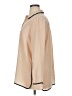 Ann Taylor 100% Polyester Color Block Tan Long Sleeve Blouse Size XL (estimated) - photo 5