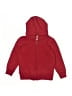 American Apparel Red Zip Up Hoodie Size 4 - photo 1