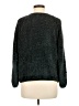 A New Day 100% Polyester Metallic Green Pullover Sweater Size M - photo 2