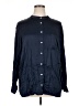 DONNI Blue Long Sleeve Button-Down Shirt Size XL - photo 1