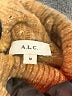 A.L.C. Tweed Brown Wool Pullover Sweater Size M - photo 7