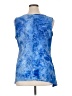 DressBarn Blue Sleeveless Blouse Size XL (petite) - photo 2