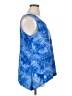 DressBarn Blue Sleeveless Blouse Size XL (petite) - photo 4