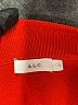 A.L.C. Solid Orange Casual Skirt Size L - photo 4