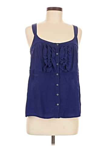 Odille Sleeveless Silk Top (view 1)