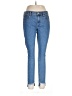 Express Jeans Hearts Blue Jeans Size 10 - photo 1