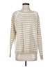 John & Jenn 100% Acrylic Stripes Ivory Pullover Sweater Size S - photo 1