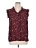 Unbranded Burgundy Short Sleeve Blouse Size 1X - photo 1