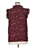 Unbranded Burgundy Short Sleeve Blouse Size 1X - photo 2