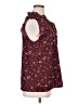 Unbranded Burgundy Short Sleeve Blouse Size 1X - photo 4