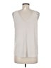 Maurices Ivory Sleeveless T-Shirt Size M - photo 2