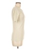 Vince. Ivory Short Sleeve Turtleneck Size M - photo 4