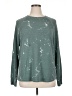 Kaileigh Teal Long Sleeve Top Size XL - photo 1