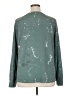 Kaileigh Teal Long Sleeve Top Size XL - photo 2