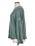 Kaileigh Teal Long Sleeve Top Size XL - photo 5