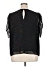 1.State 100% Polyester Black Short Sleeve Blouse Size 1X - photo 2