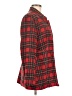 Shein 100% Polyester Plaid Red Blazer Size 6 - photo 4