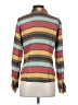 J. McLaughlin Stripes Yellow Long Sleeve Blouse Size 0 - photo 2