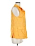 PETER MILLAR Yellow Sleeveless Button-Down Shirt Size M - photo 4