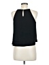 Tyche 100% Polyester Black Sleeveless Blouse Size M - photo 2