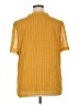 Unbranded 100% Polyester Yellow Short Sleeve Blouse Size 1X - photo 2